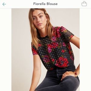 Anthropology Fiorella Blouse